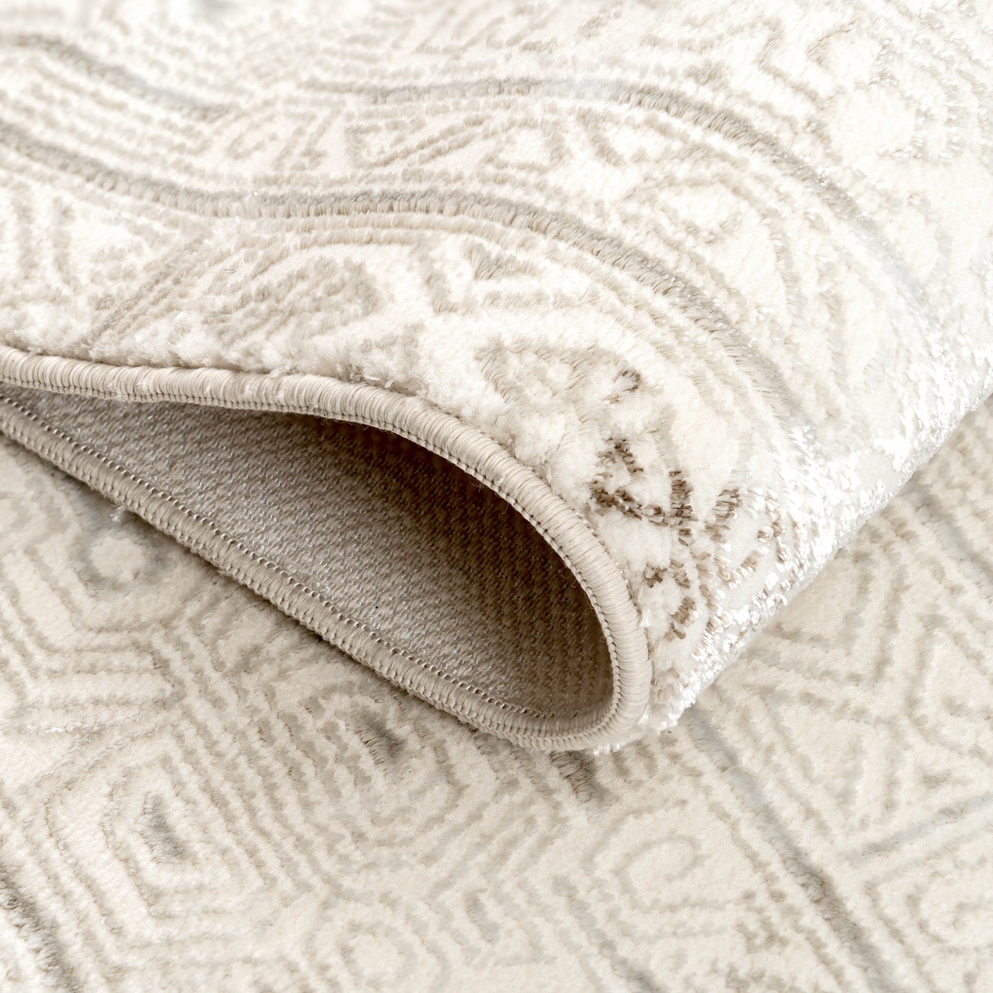 Lux 7820 beige Luxuriöser Designer Teppich